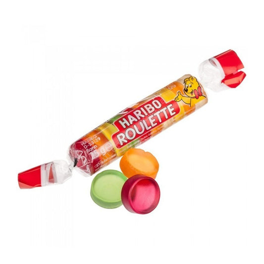 Haribo Rouleau – Bonbon Fruité en Format Individuel