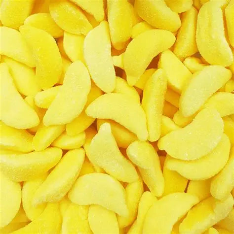 Bananes gélifiées - Bonbons mousse goût banane (100 g)